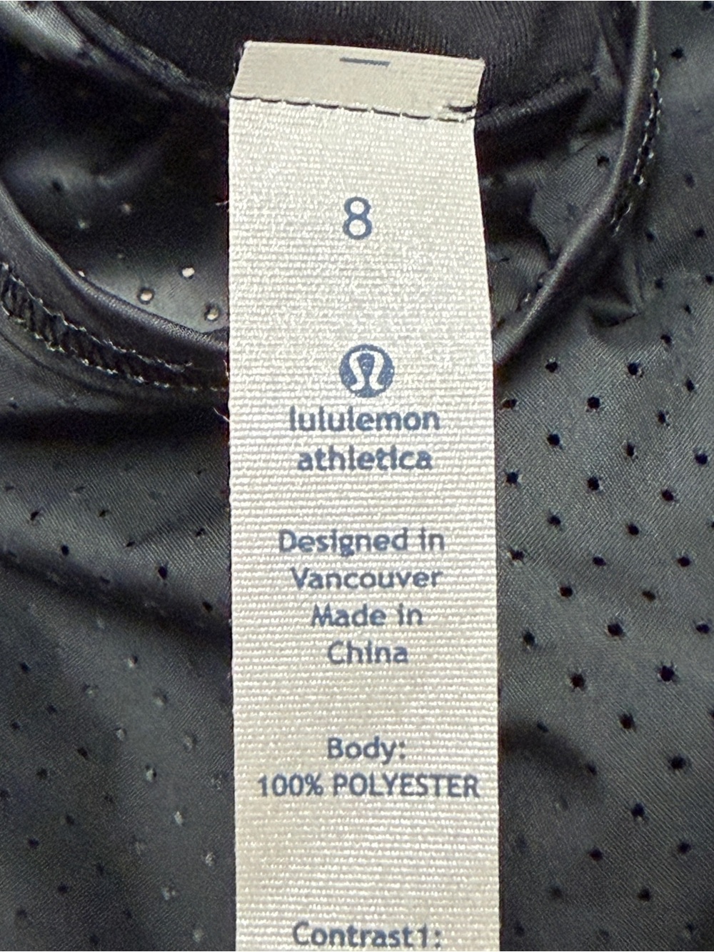 Lululemon Presta Packable Shirket Size 8 NWT 148$ rare - Picture 11 of 14